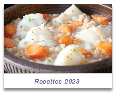 Calendrier 2023 Recettes Porte-Folios Communication Inc.