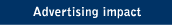 Advertising impact